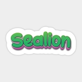 Sealion (Nina Simone) Sticker